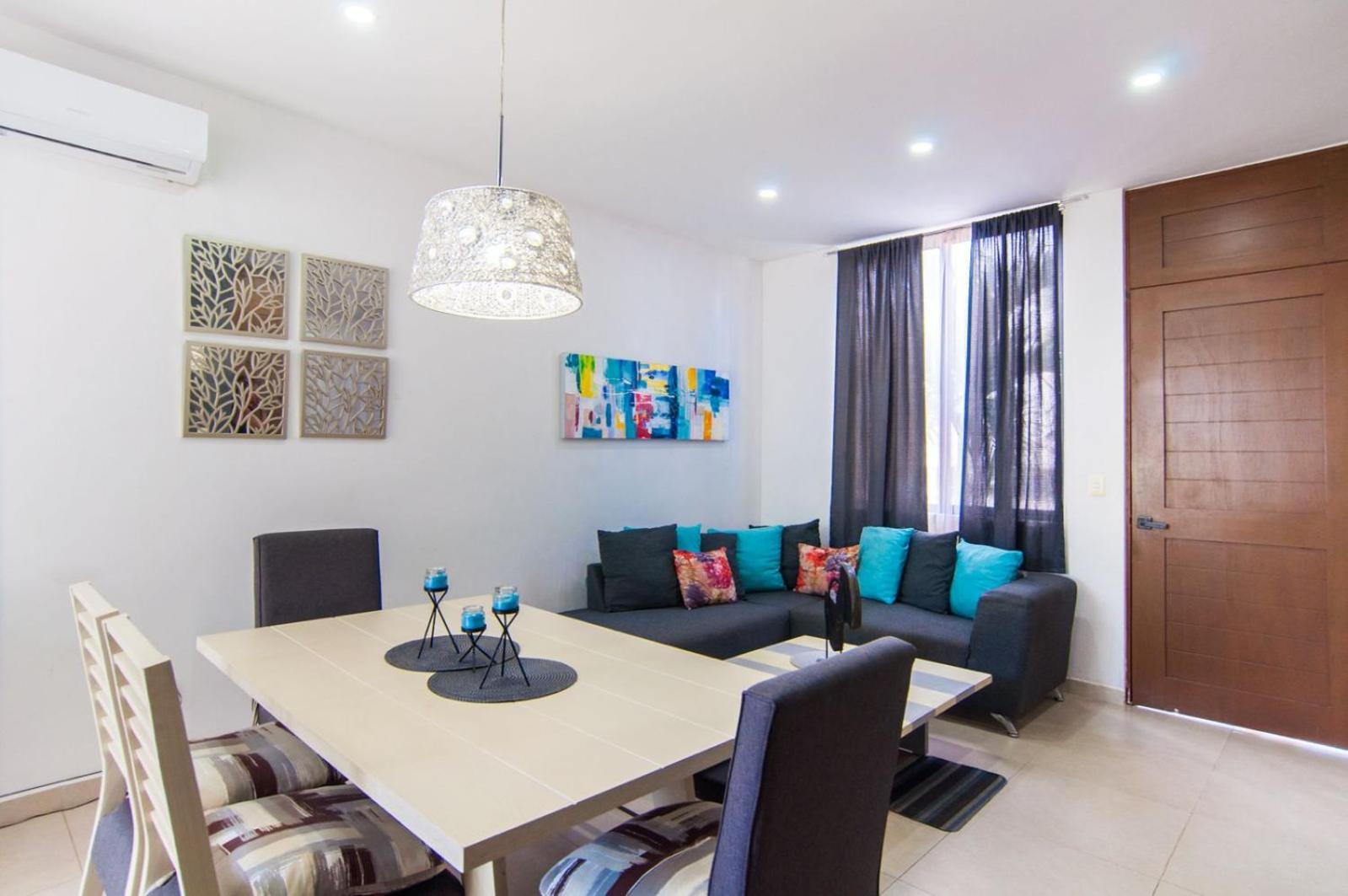 Paraiso Casa Turquesa 신데 델 카르멘 외부 사진