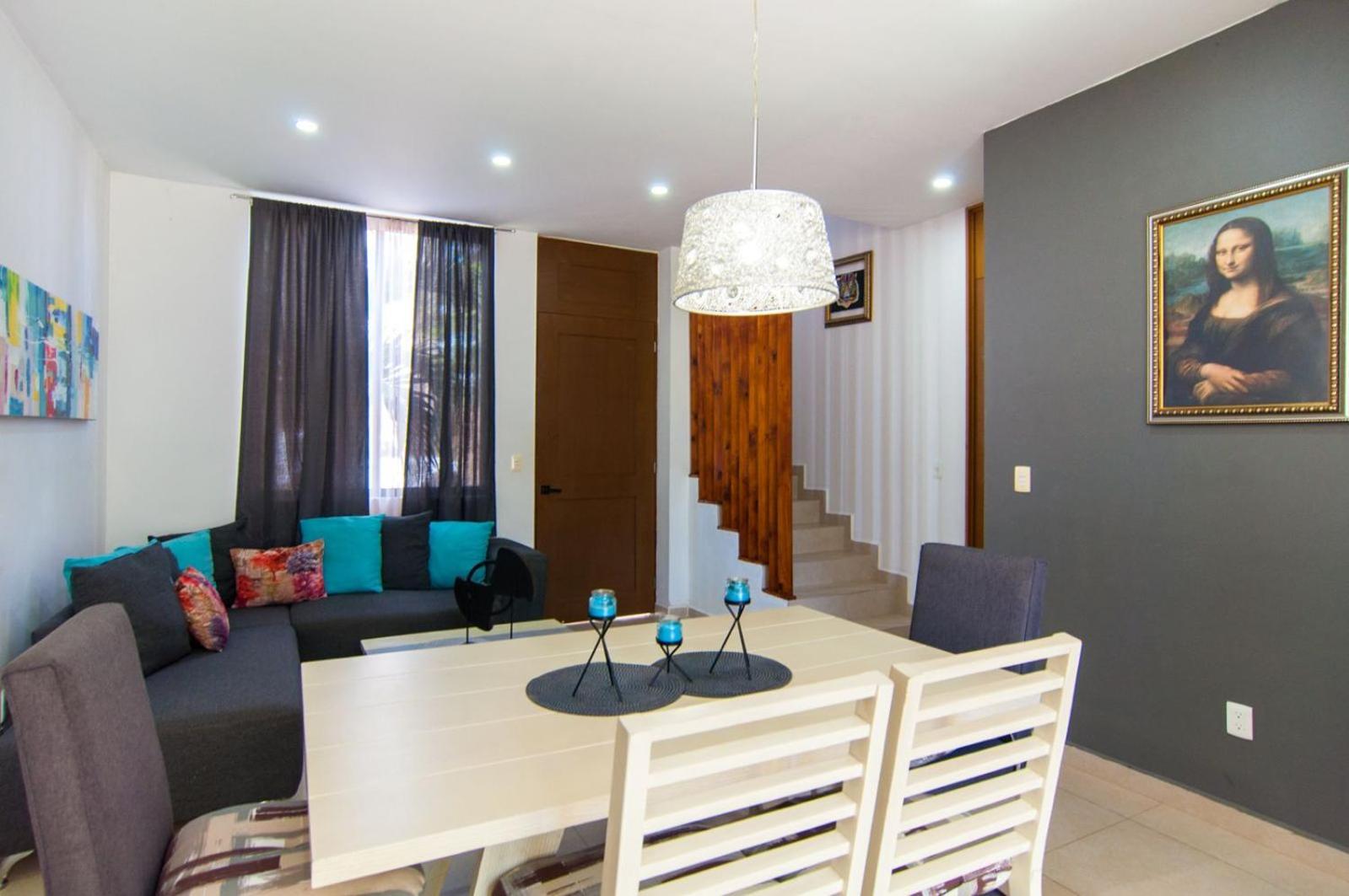 Paraiso Casa Turquesa 신데 델 카르멘 외부 사진